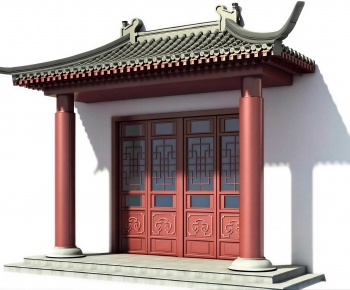 Chinese Style Facade Element-ID:209290034