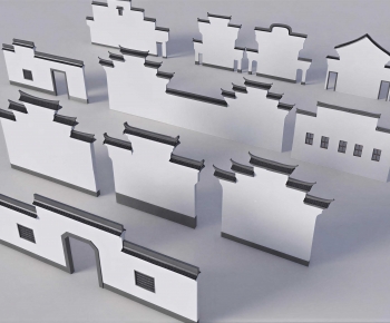 New Chinese Style Landscape Wall-ID:462265014