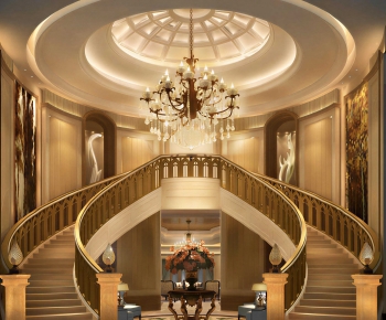 New Classical Style Lobby Hall-ID:761264094
