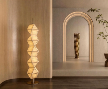 Wabi-sabi Style Floor Lamp-ID:975080018