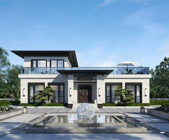 New Chinese Style Detached Villa-ID:422023062