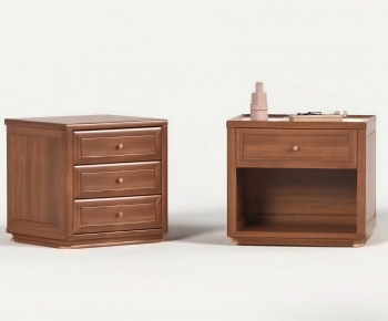 New Chinese Style Bedside Cupboard-ID:601387028
