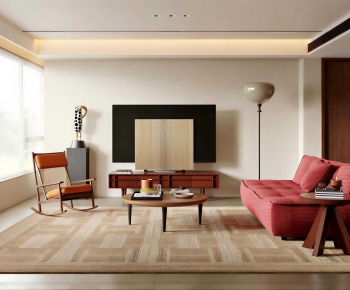 Modern A Living Room-ID:349492071