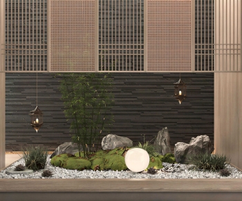 New Chinese Style Plant Landscaping-ID:935158016