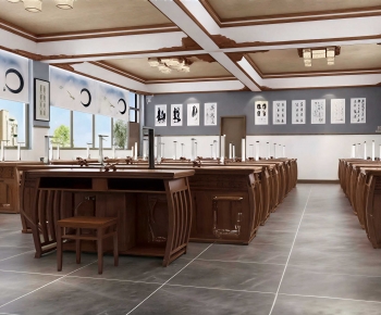 New Chinese Style Calligraphy Classroom-ID:128247983