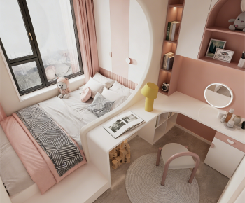 Modern Girl's Room Daughter's Room-ID:561780939