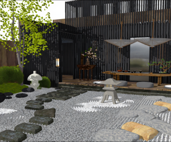 New Chinese Style Courtyard/landscape-ID:563724047