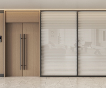 Modern Glass Screen Partition-ID:858231072