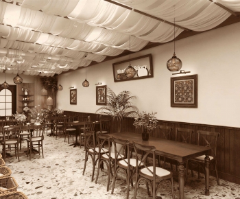Wabi-sabi Style Restaurant-ID:123766908