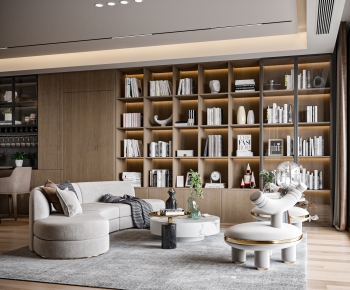 Modern A Living Room-ID:251739986