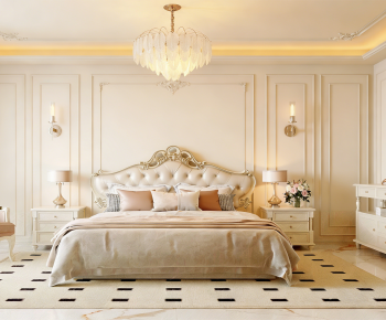 French Style Bedroom-ID:661868108