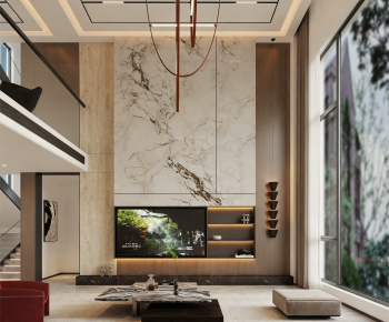 Modern A Living Room-ID:297213087
