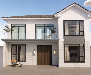 New Chinese Style Detached Villa-ID:799432996