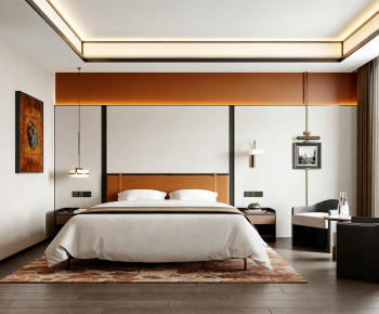Modern Guest Room-ID:689996969