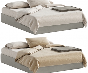 Modern Double Bed-ID:100589997