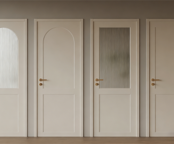 French Style Single Door-ID:437378919