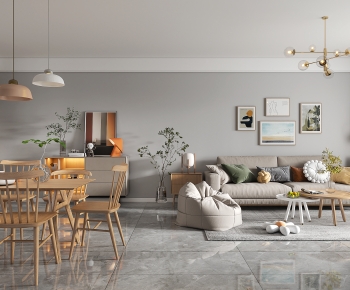 Nordic Style A Living Room-ID:882097019