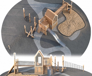 Modern Equipment For Children-ID:558059934