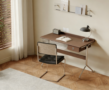 Modern Computer Desk And Chair-ID:541594039