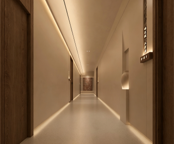 Wabi-sabi Style Corridor-ID:396270999