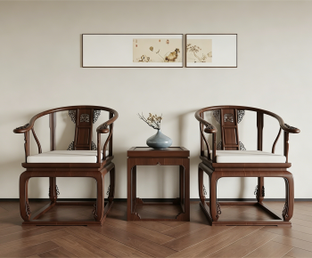 New Chinese Style Lounge Chair-ID:608726025