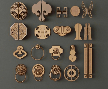 New Chinese Style Door Handle-ID:277913099