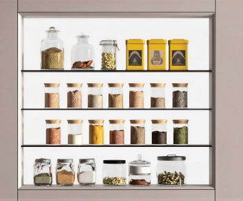 Modern Seasoning Jar-ID:321459898