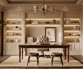 French Style Study Space-ID:998590029