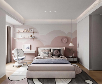 Modern Girl's Room Daughter's Room-ID:757439173
