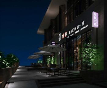 Modern Facade Element-ID:406867032