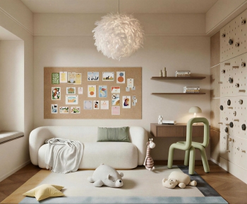 Modern Children's Room Activity Room-ID:646342991