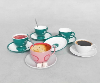 Modern Tea Set-ID:378890091