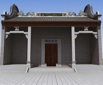 Chinese Style Facade Element-ID:286073926