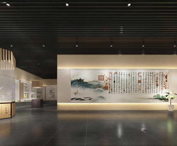 New Chinese Style Exhibition Hall-ID:194498062