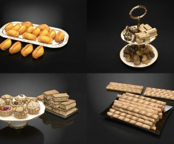 European Style Bread Cake-ID:633903986