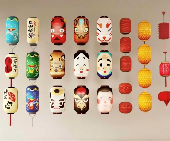 Japanese Style Lantern-ID:395082952
