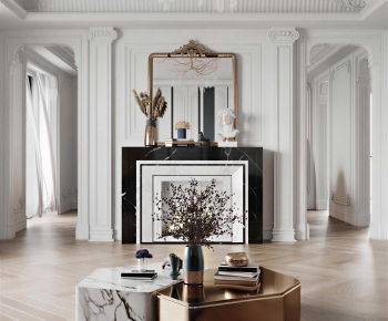 French Style A Living Room-ID:272871024