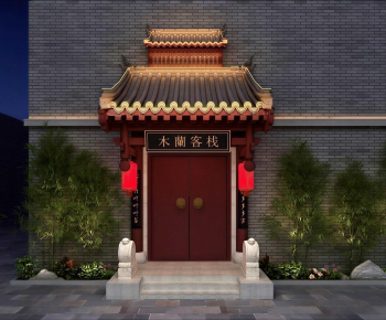 Chinese Style Facade Element-ID:650645972