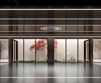 Modern Underground Parking Lot-ID:554934982