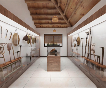 New Chinese Style Exhibition Hall-ID:335381035
