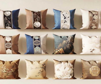 New Chinese Style Pillow-ID:136524926
