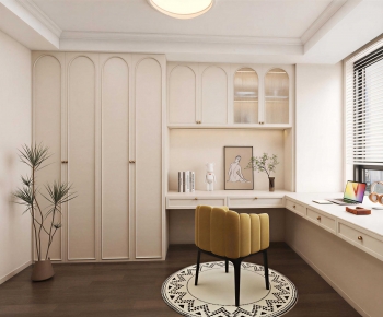 French Style Study Space-ID:736160998