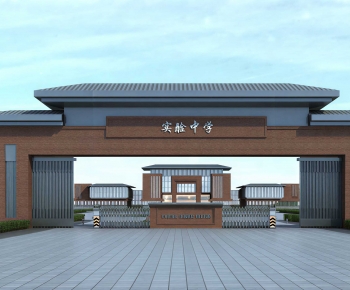 New Chinese Style Gate-ID:323893073