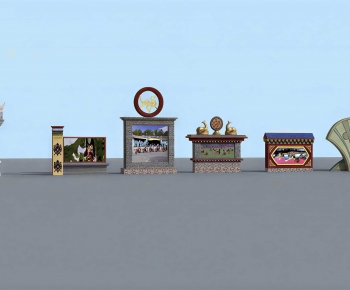 Modern Guide Board/bulletin Board-ID:881776093