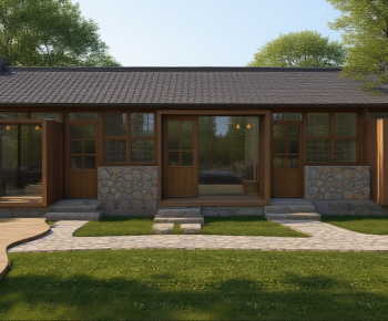 New Chinese Style Residential Building-ID:118200069