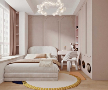 Modern Girl's Room Daughter's Room-ID:800931931