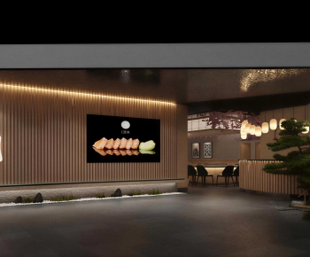 Japanese Style Facade Element-ID:189136989