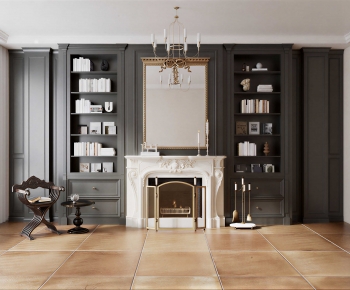 French Style Study Space-ID:901391985