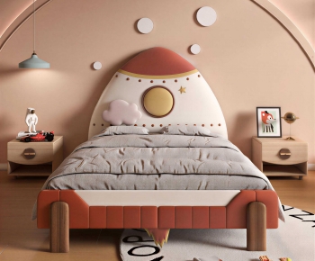 Modern Child's Bed-ID:181229145