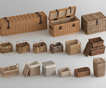 Wabi-sabi Style Storage Basket-ID:735291961